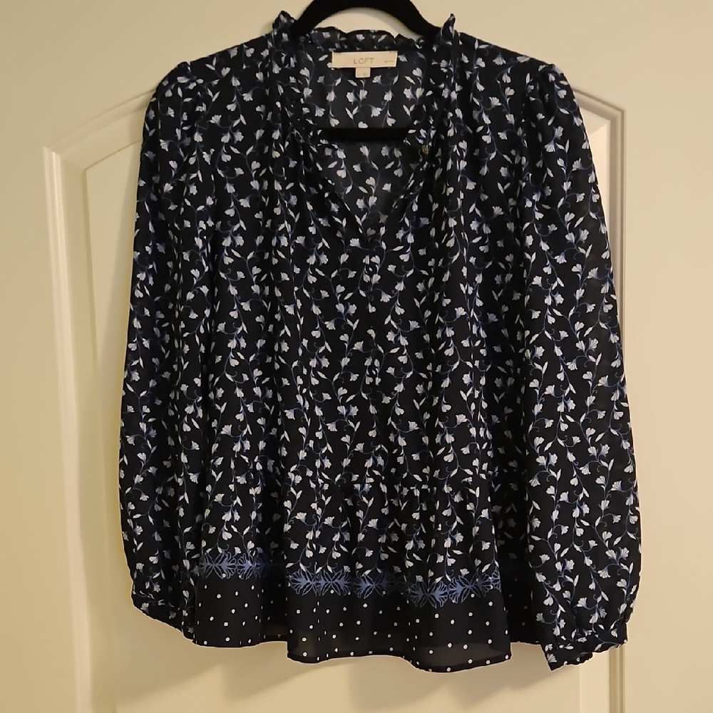 Loft Sheer Blouse